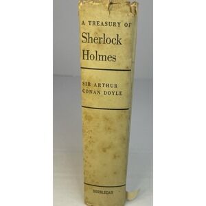 Sherlock Holmes Treasury Arthur Conan Doyle 1955 Doubleday Hardcover Vintage